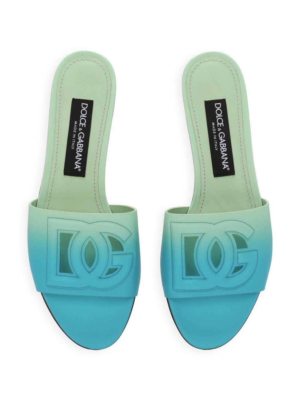 DG-logo ombré slippers - 4