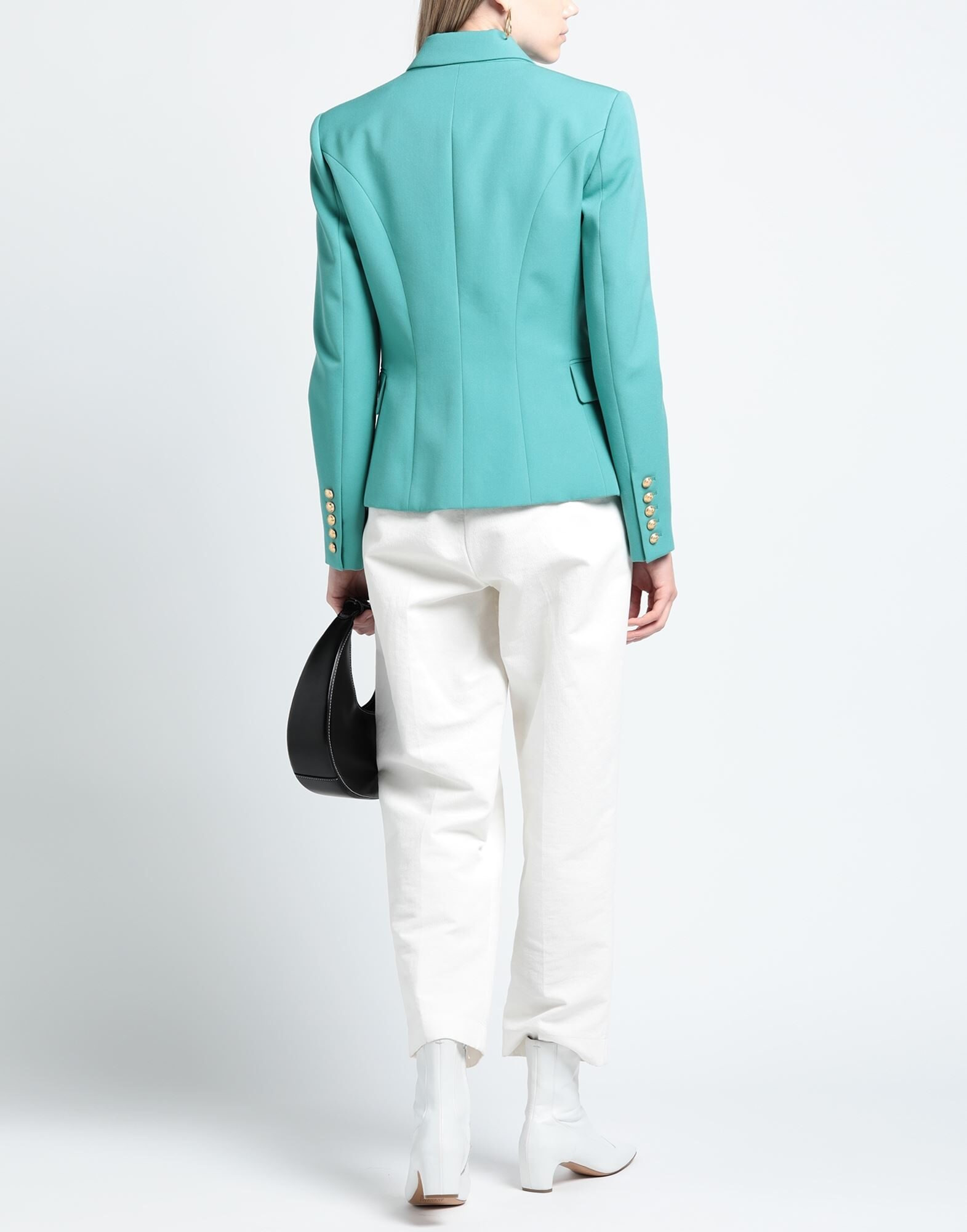 Turquoise Women's Blazer - 4