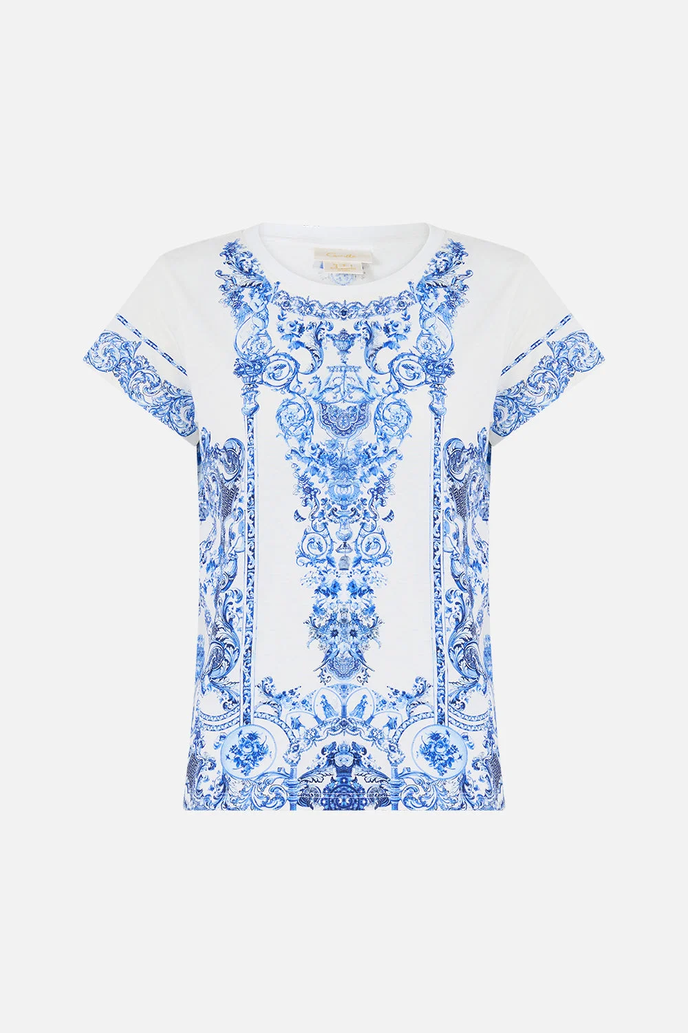 SLIM FIT ROUND NECK T-SHIRT - 1