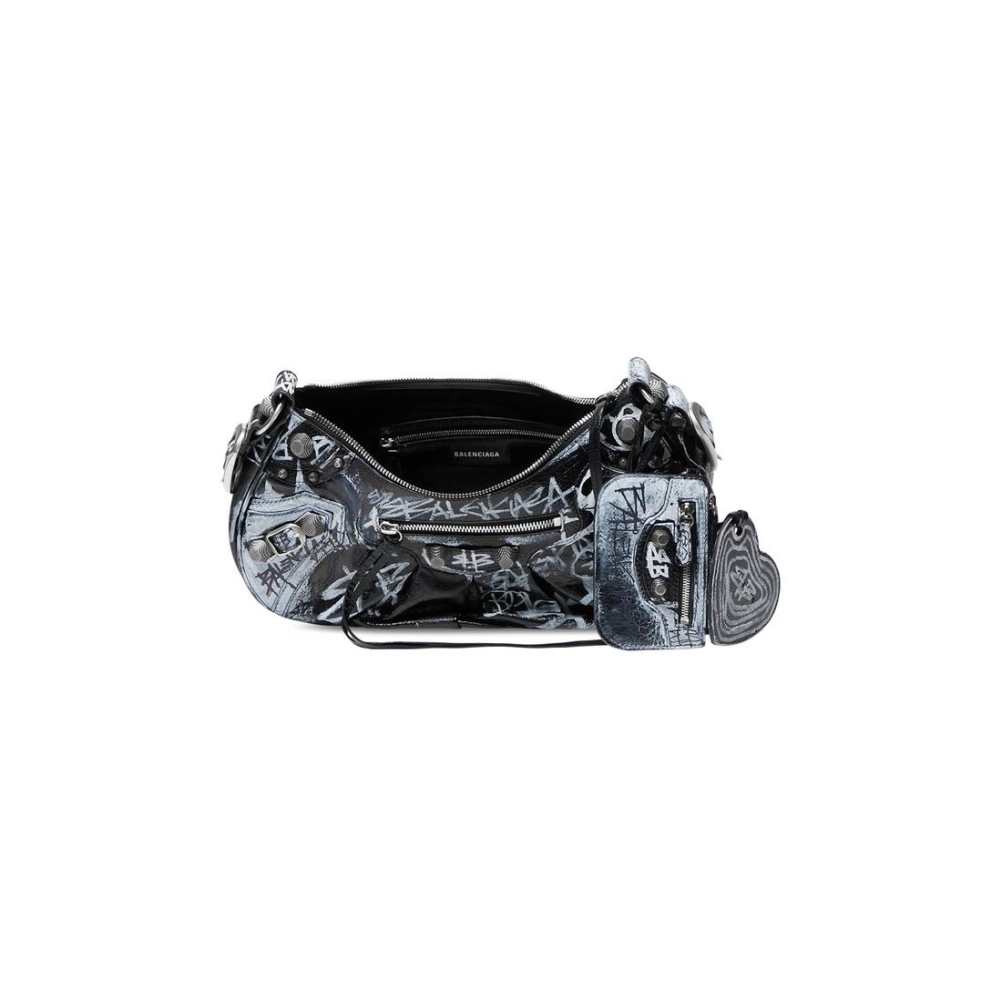 le cagole small shoulder bag graffiti - 7
