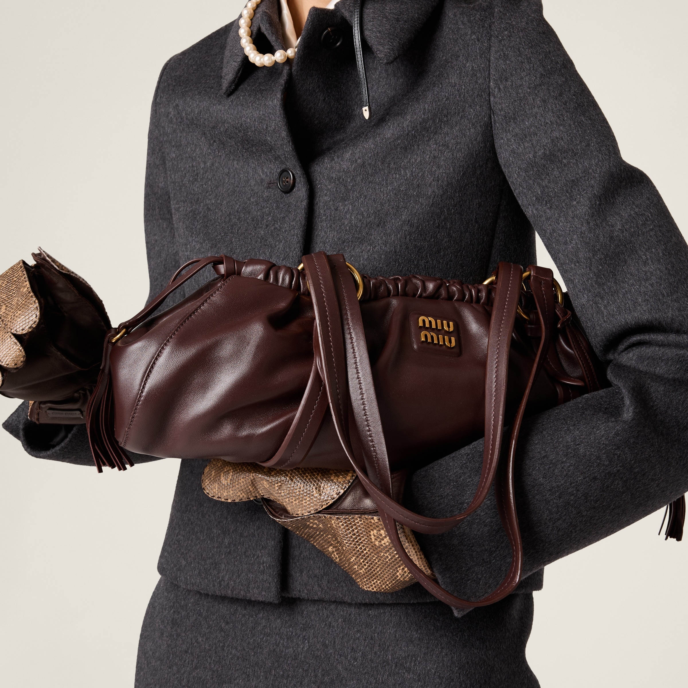 Joie nappa leather bag - 5