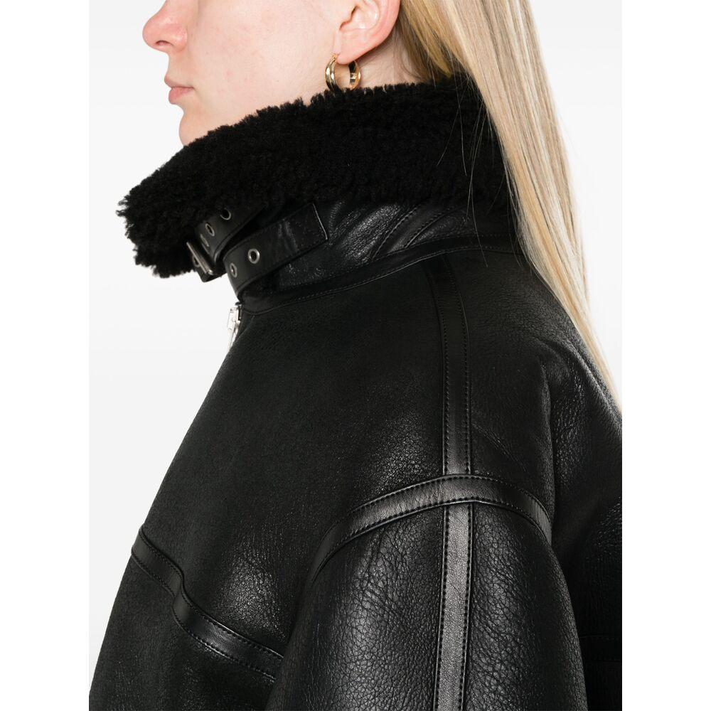 Saint Laurent Black Jackets - Leather Jackets Women - 3