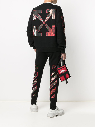 Off-White logo-print track pants outlook