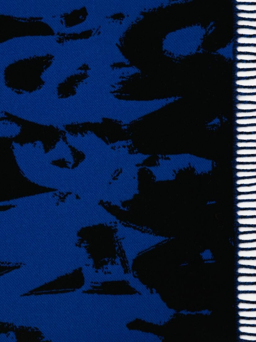 Mcqueen Graffiti Plaid in Royal/black - 4