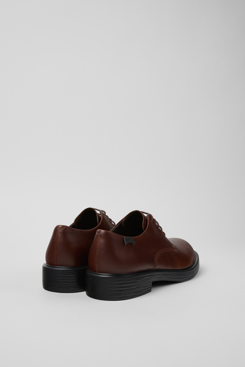 CAMPERLAB Brown Leather Shoes for Men. outlook