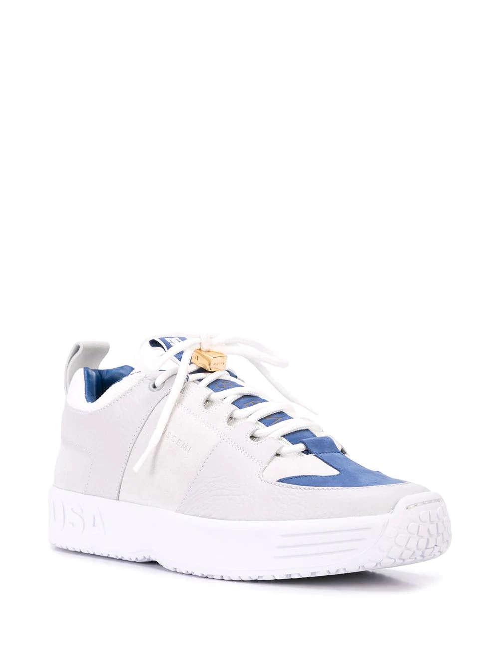 x DC padlock detail sneakers - 2