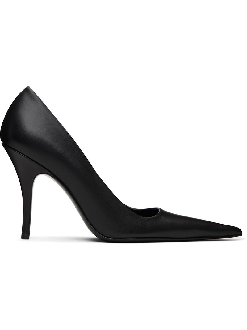Black Sharp Heels 1