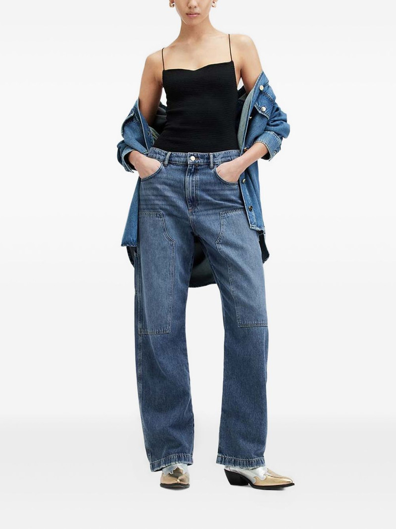 ALLSAINTS Mia utility-pocket jeans outlook