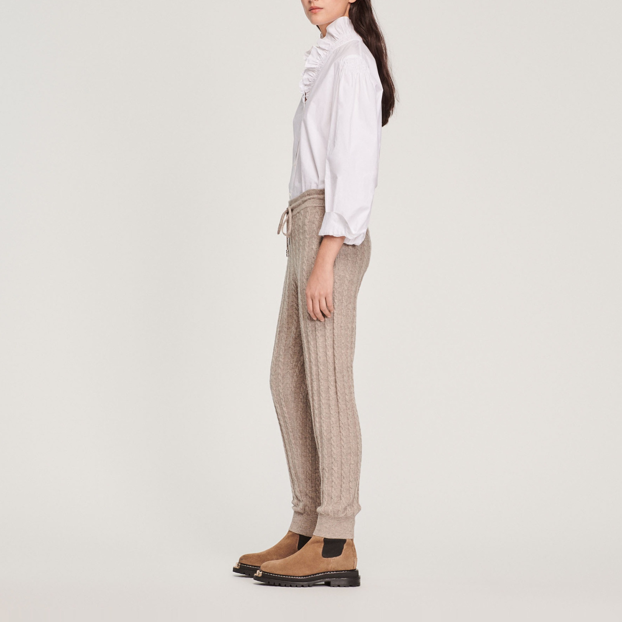 Knitted jogging bottoms - 7