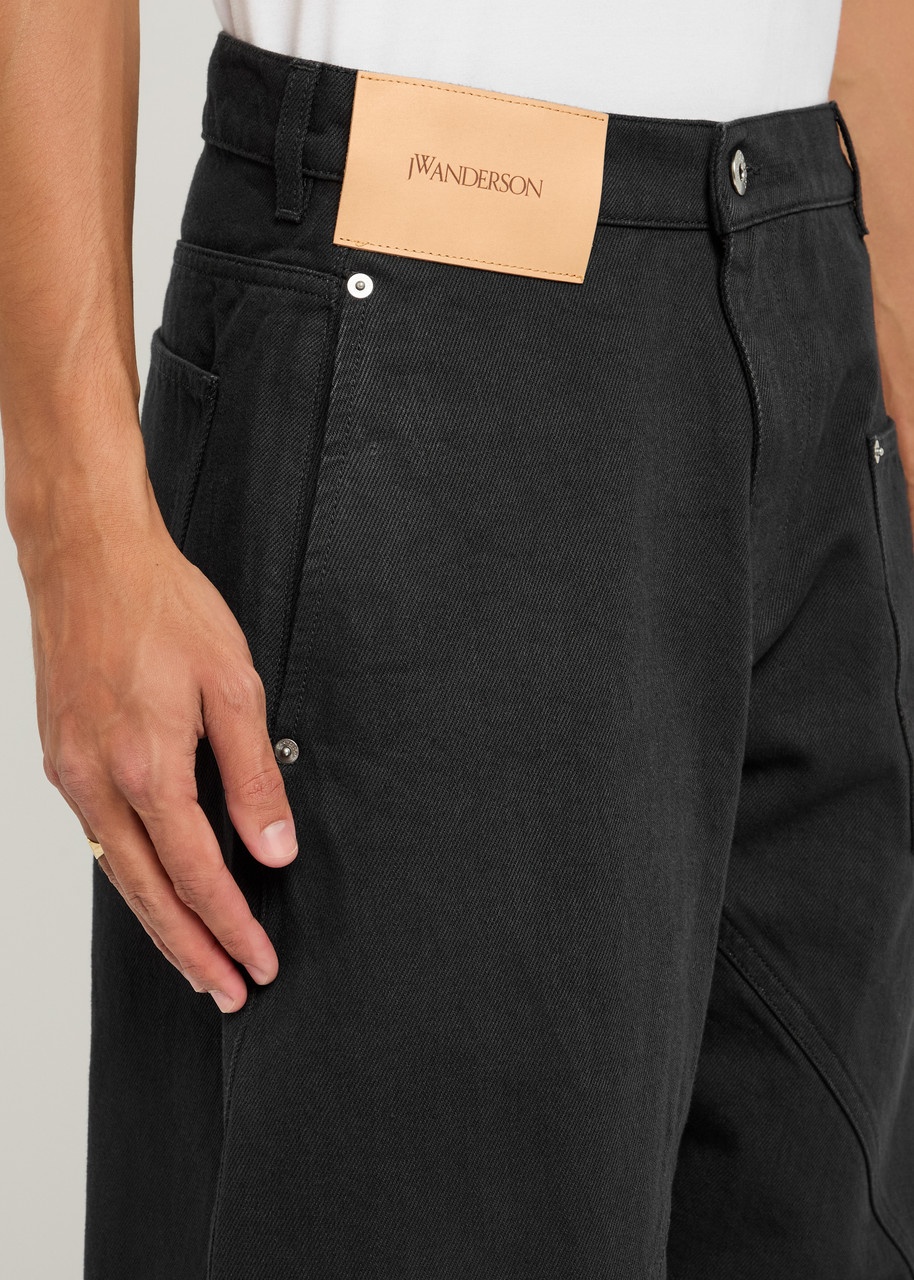 JW Anderson Twisted Workwear Wide-leg Jeans - 5