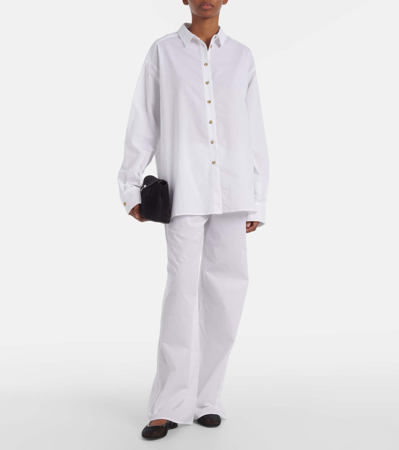 ASCENO Austin cotton straight pants outlook