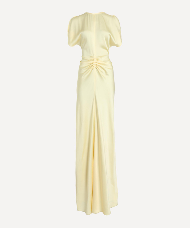 Isabella Satin Gown 1