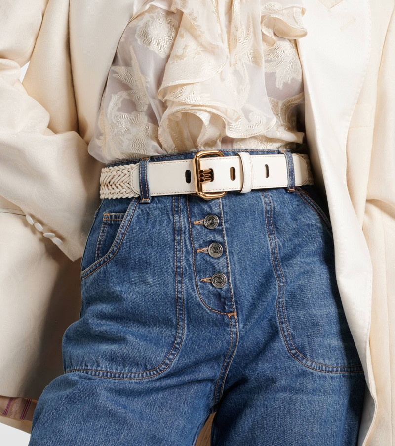 Etro Leather belt outlook