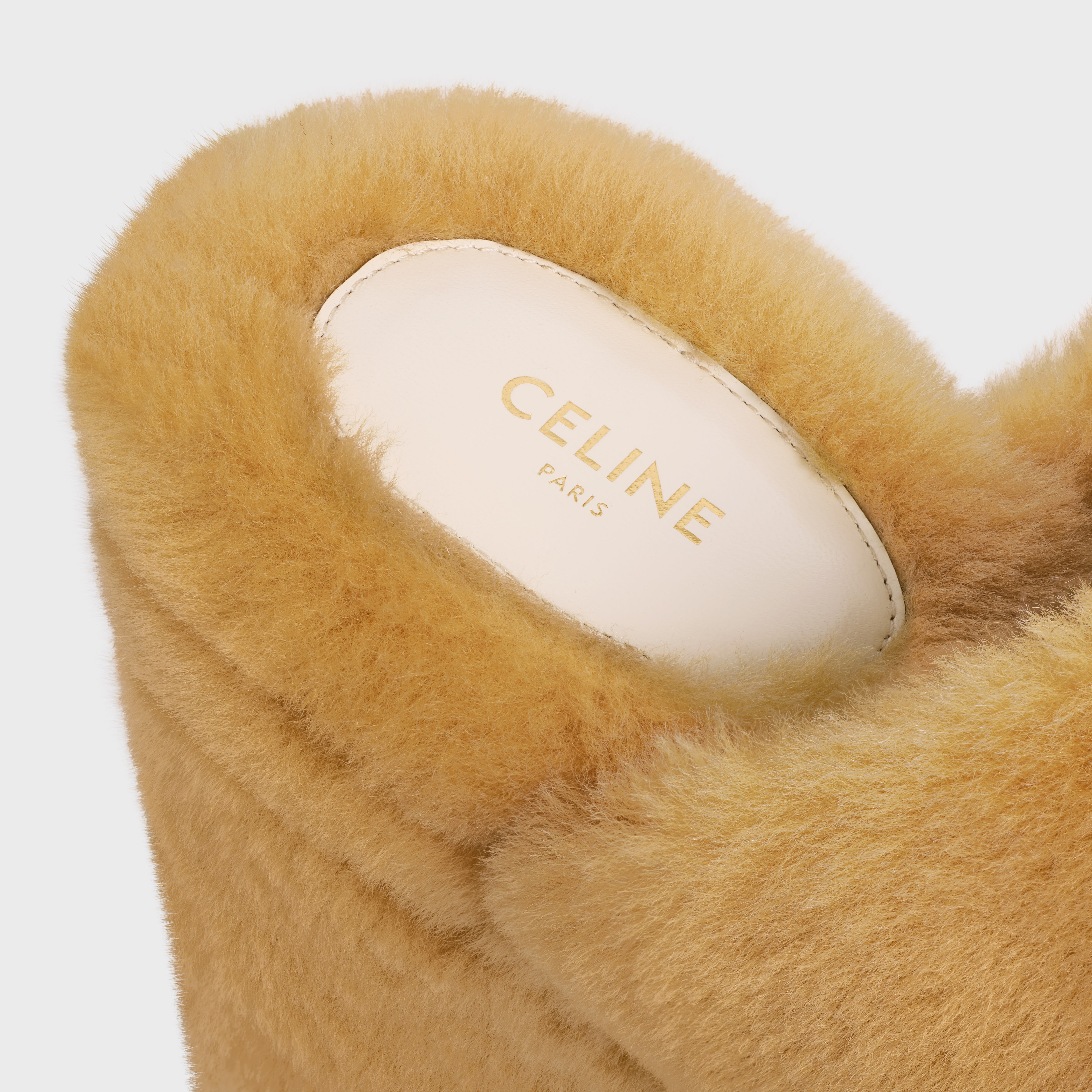 CELINE ELENA MULE in SHEARLING - 5