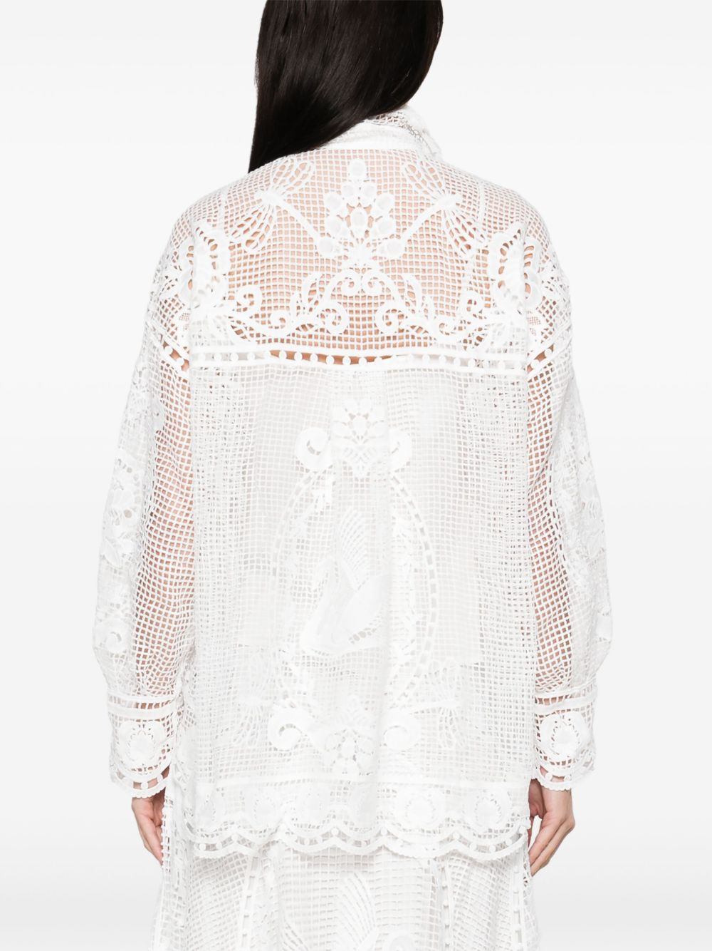 broderie-anglaise shirt - 4