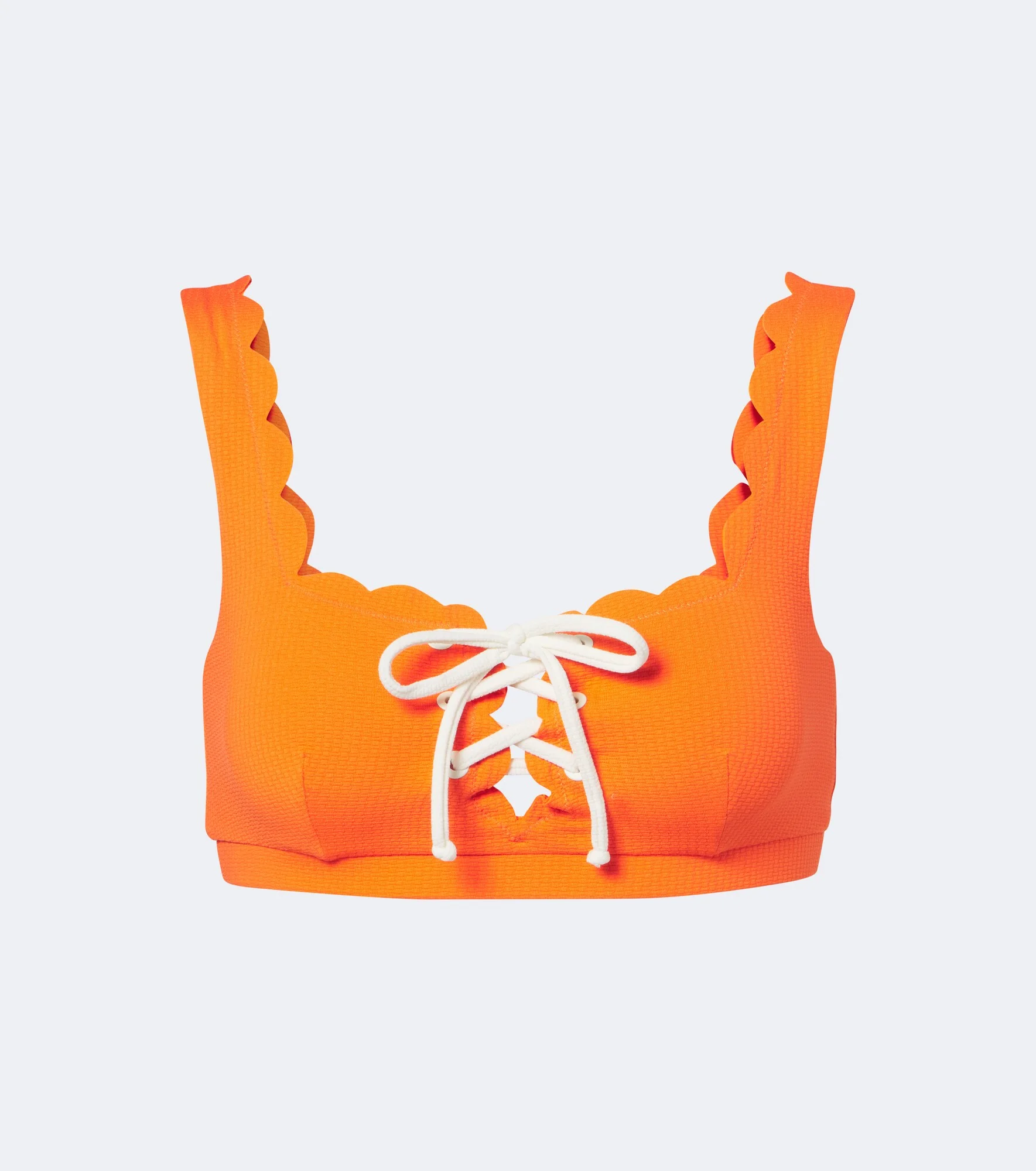 Palm Springs scalloped bikini top - 1