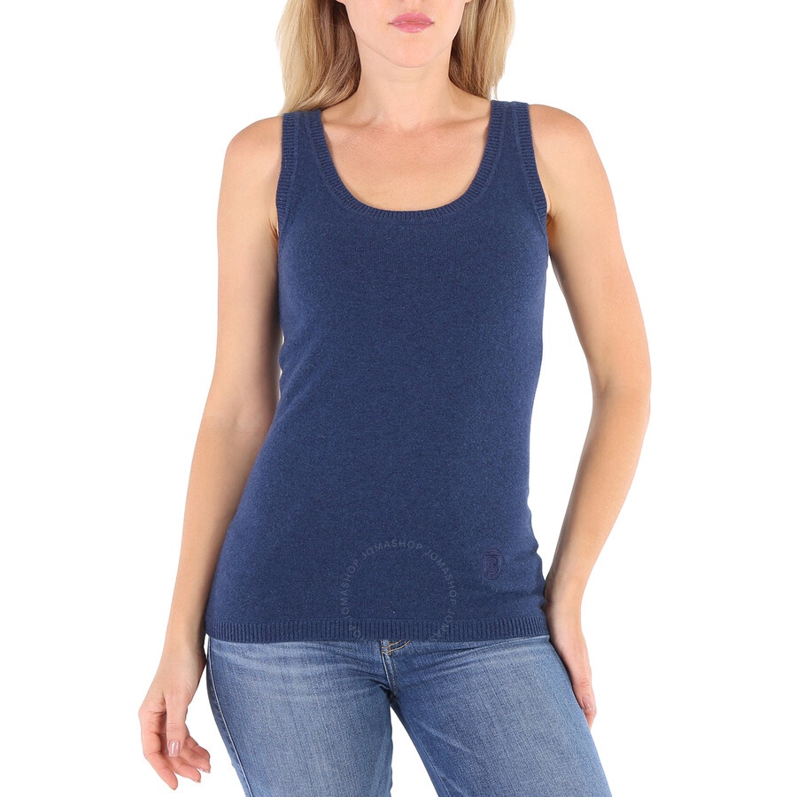 Burberry Ladies Ink Blue Knit Tank - 3