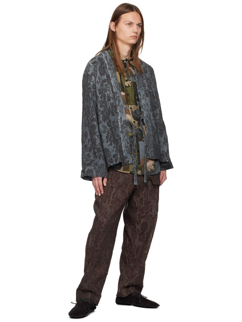 UMA WANG Burgundy Paxton Pants outlook