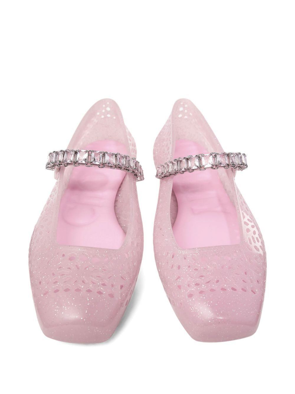 Jelly ballet flats - 4