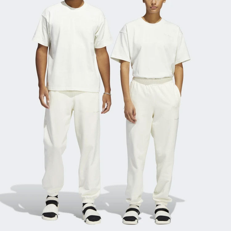 adidas originals x Pharrell Williams Crossover Solid Color Loose Bundle Feet Sports Pants/Trousers/J - 3