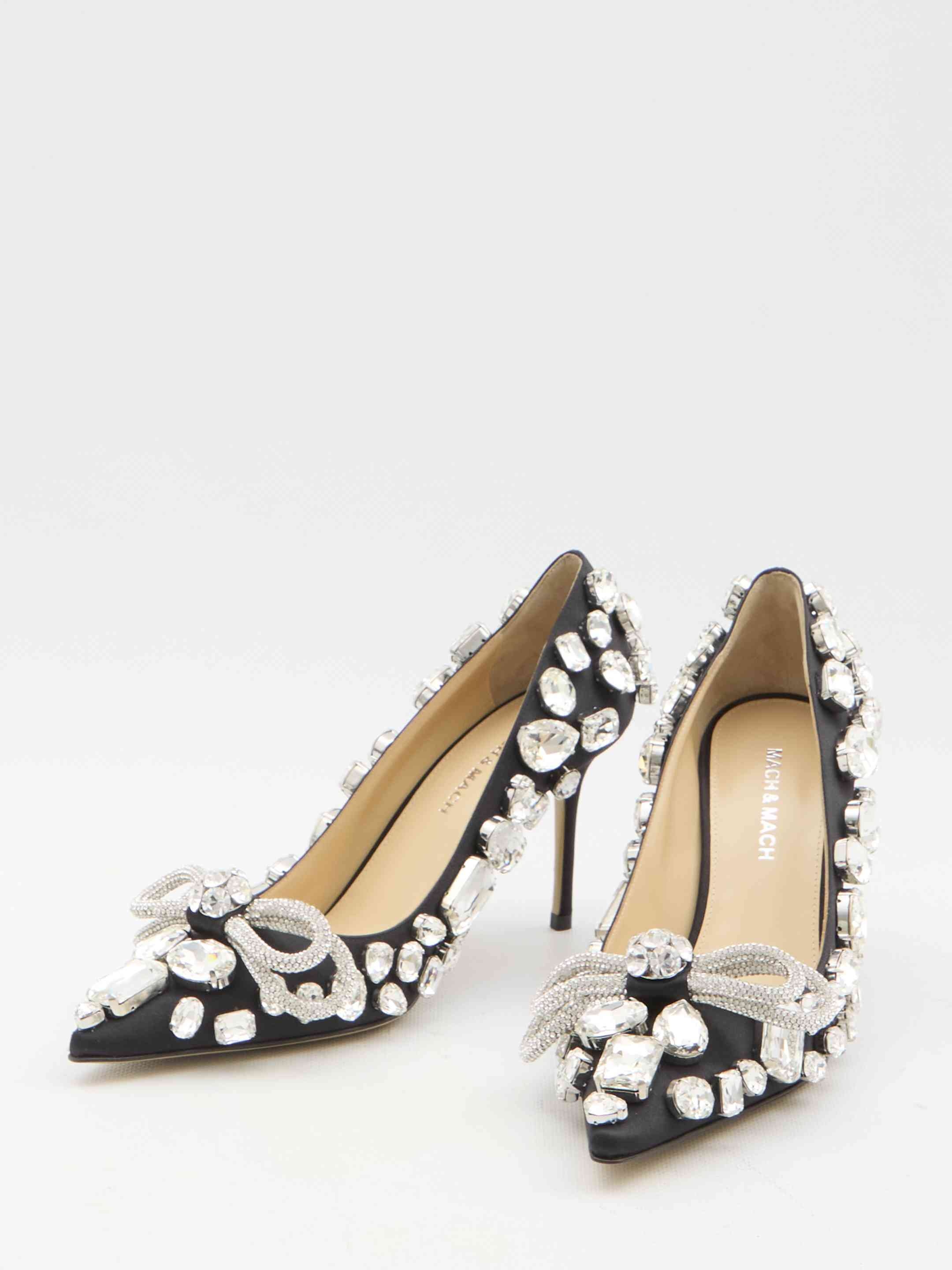 Mach&Mach Women Double Bow Pumps - 5