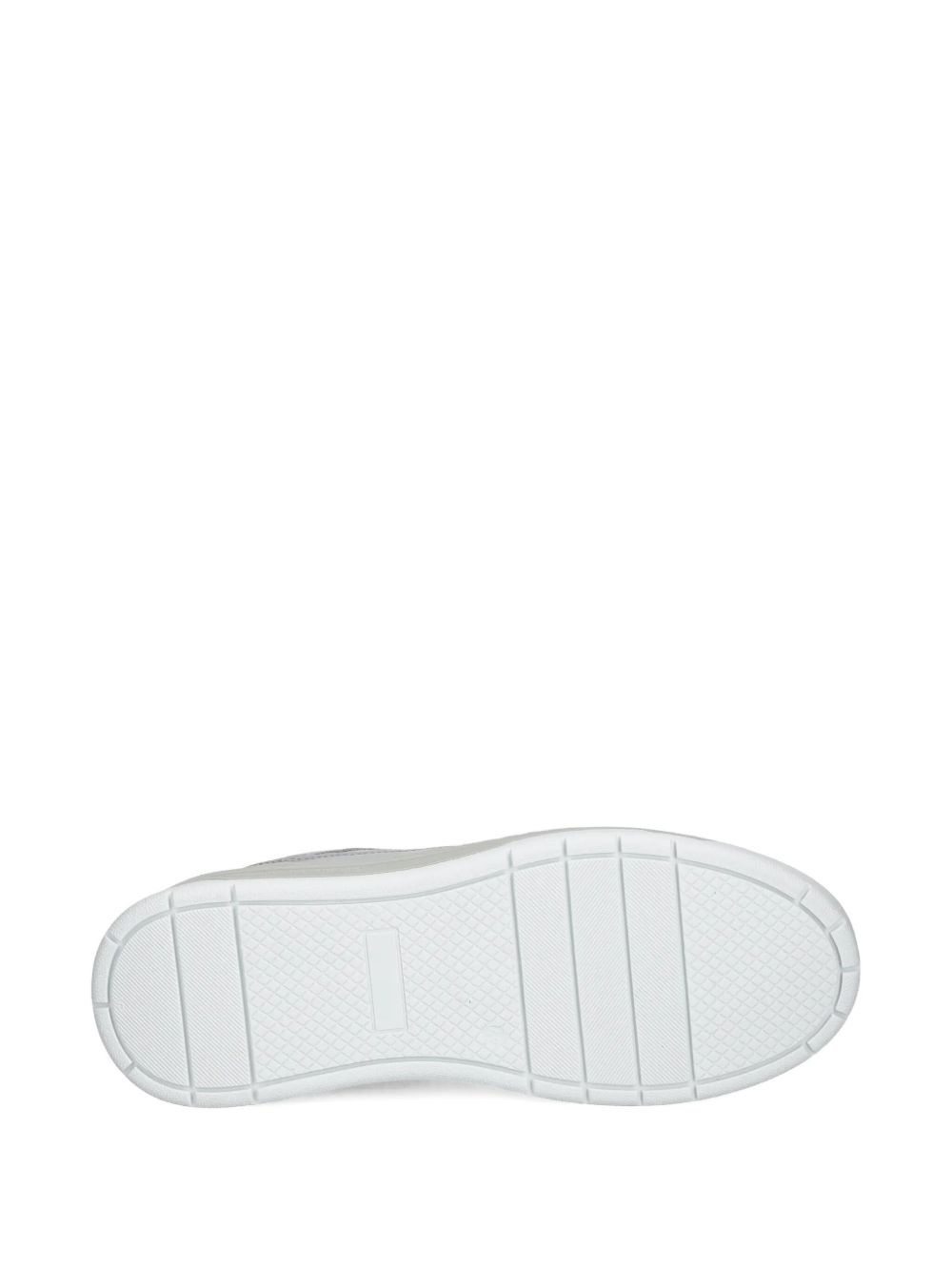 leather-panelled sneakers - 5