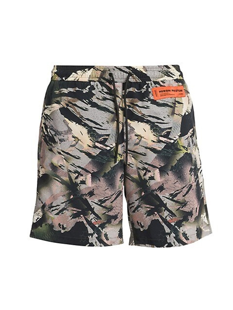 Relaxed-Fit Swim Shorts - 1