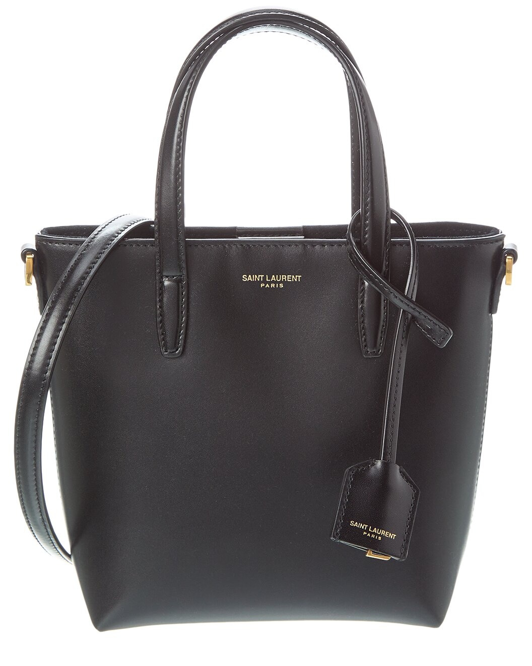 Saint Laurent Toy Mini Leather Shopping Tote - 1