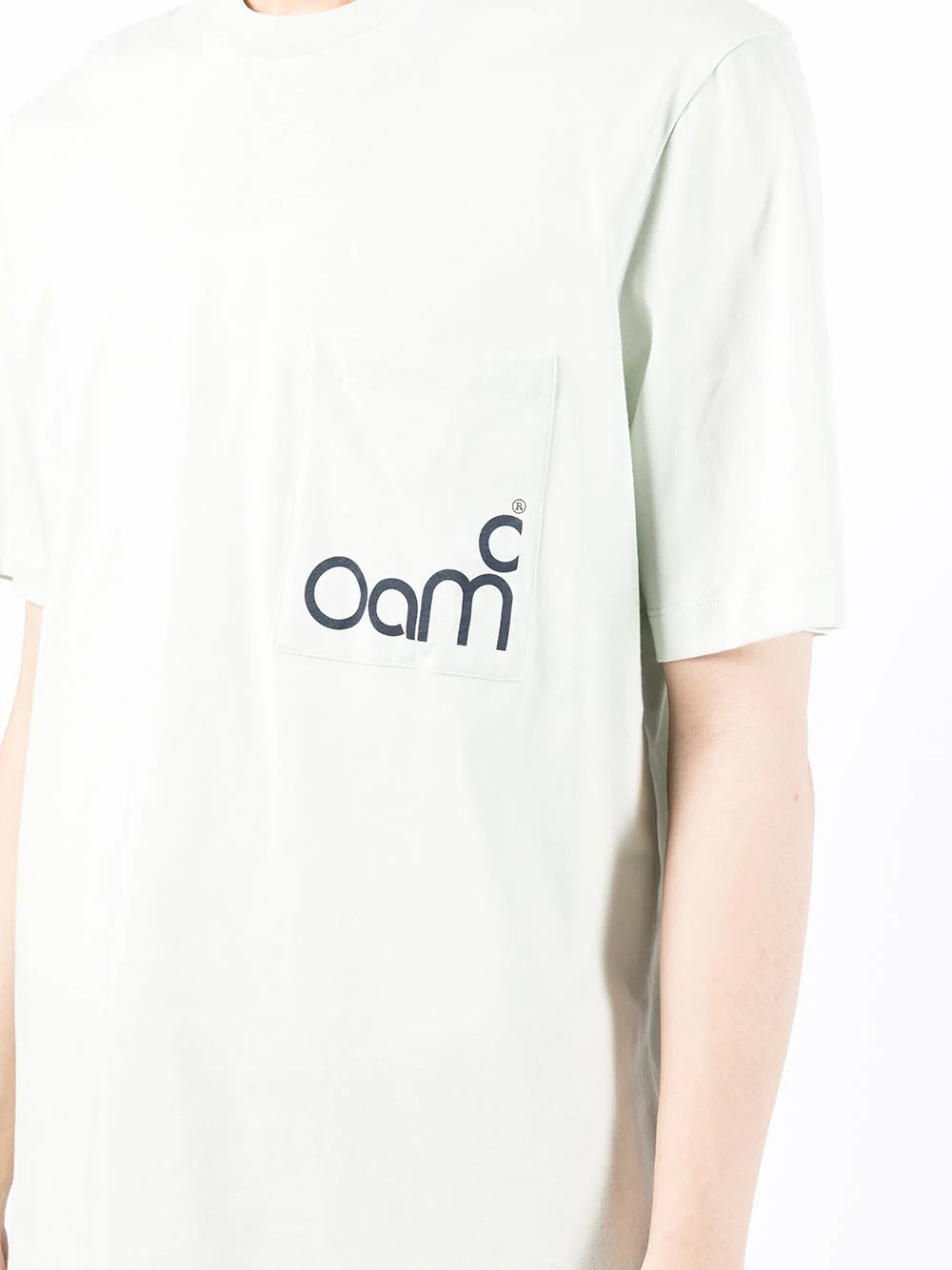 logo patch-pocket T-shirt - 5