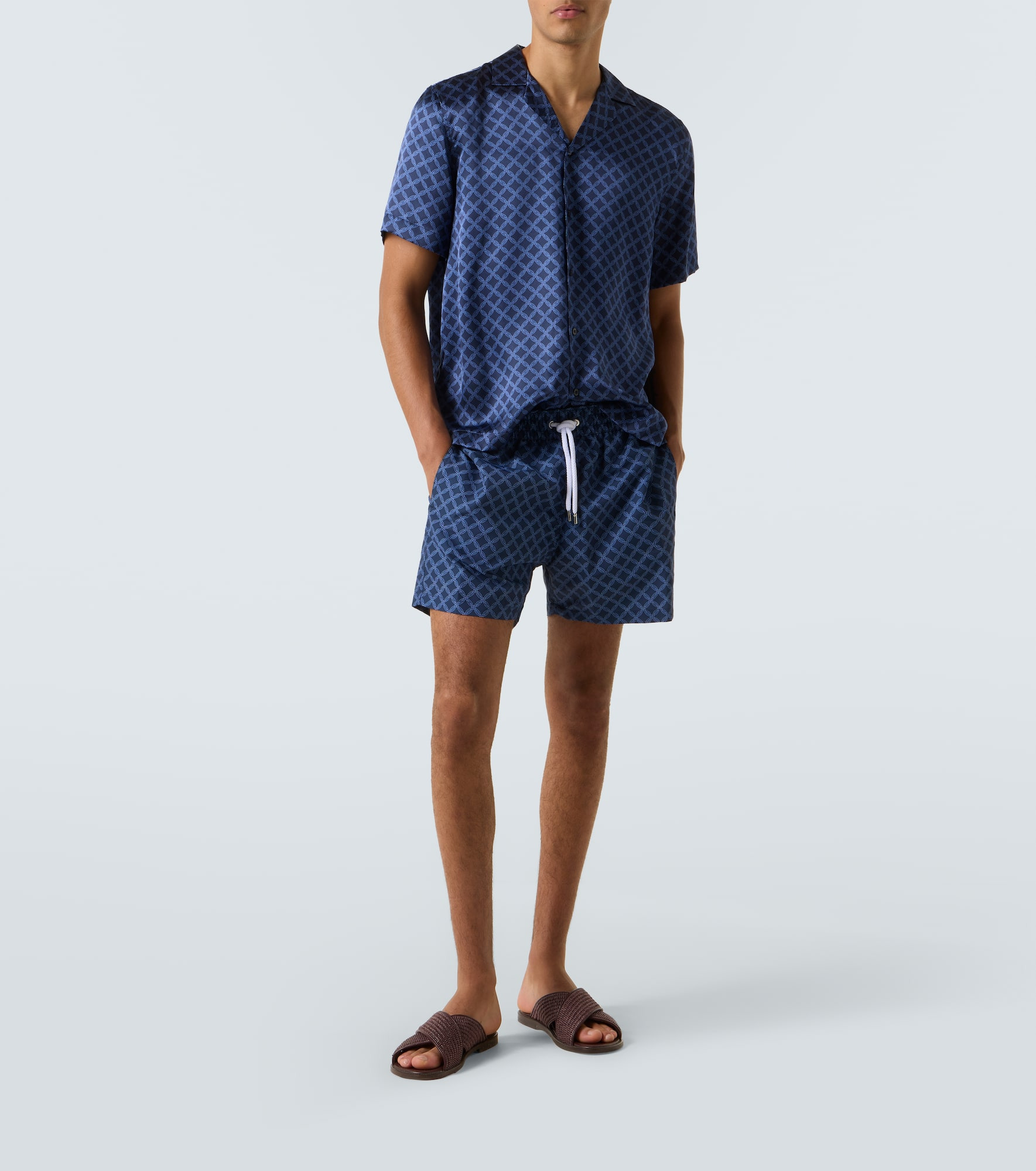 Roberto silk bowling shirt - 2