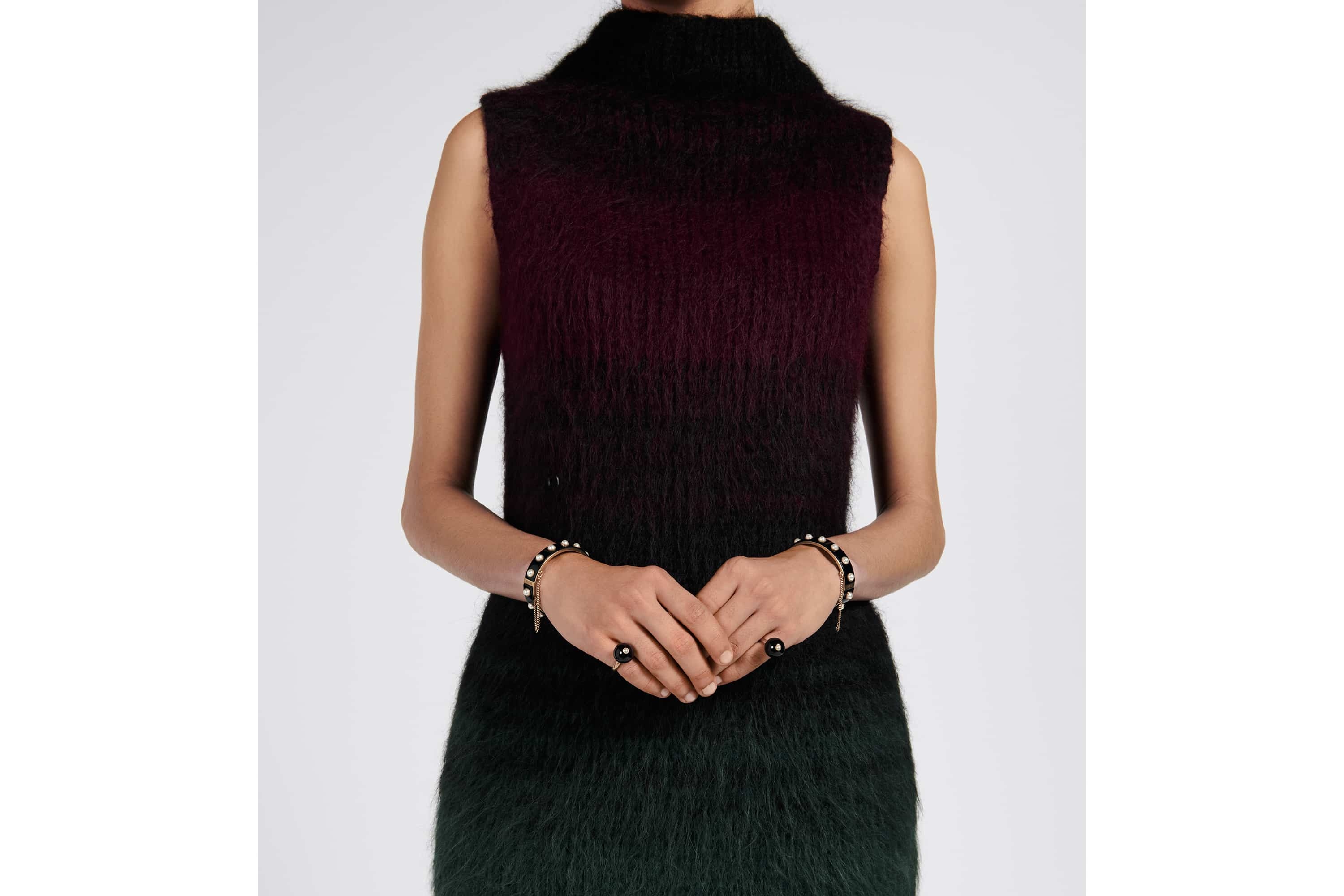 Straight-Cut Short Dress - 6