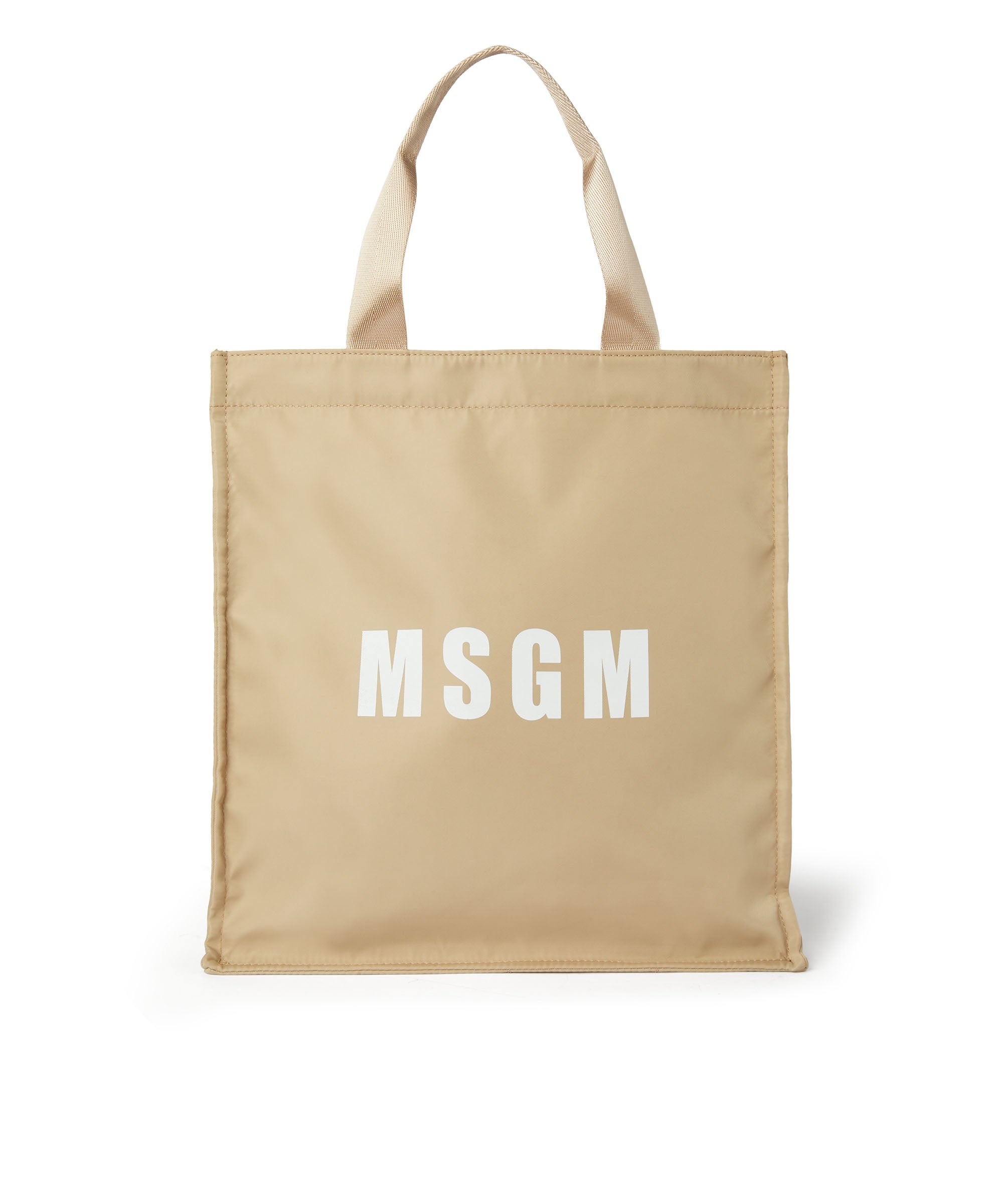 Nylon tote bag with logo - 1