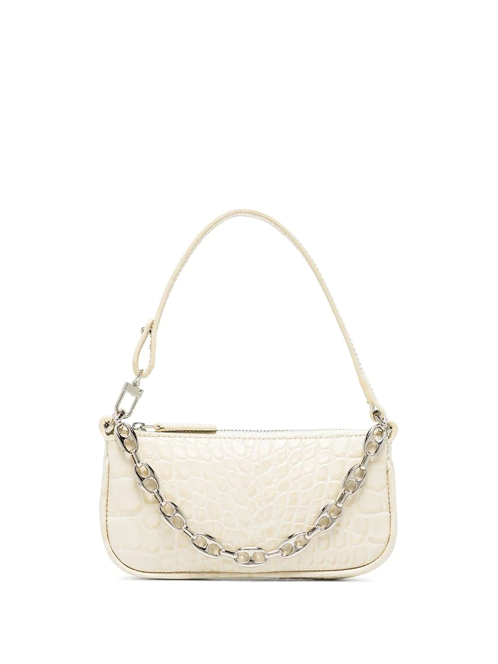 mini Rachel crocodile-effect shoulder bag - 1