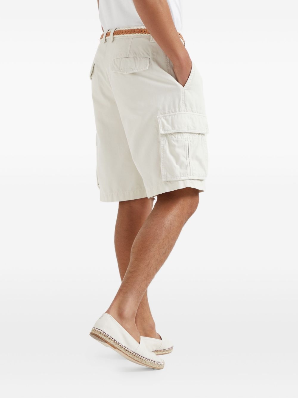 gabardine bermuda shorts - 4