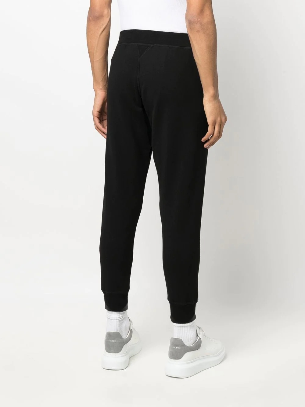 cropped Icon-print track pants - 4