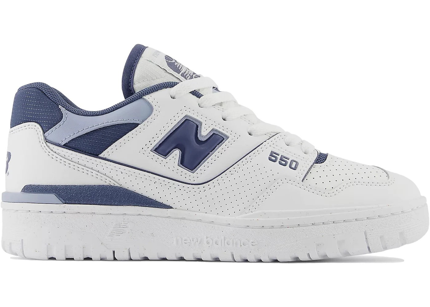 New Balance 550 White Vintage Indigo (Women's) - 1