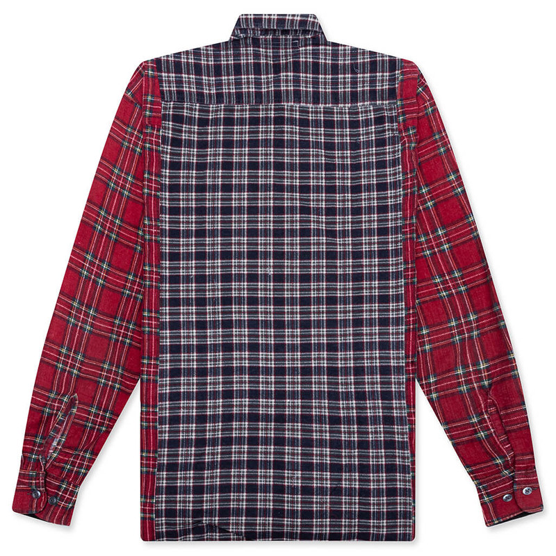 NEEDLES RIBBON WIDE FLANNEL SHIRT - ASSORTED outlook