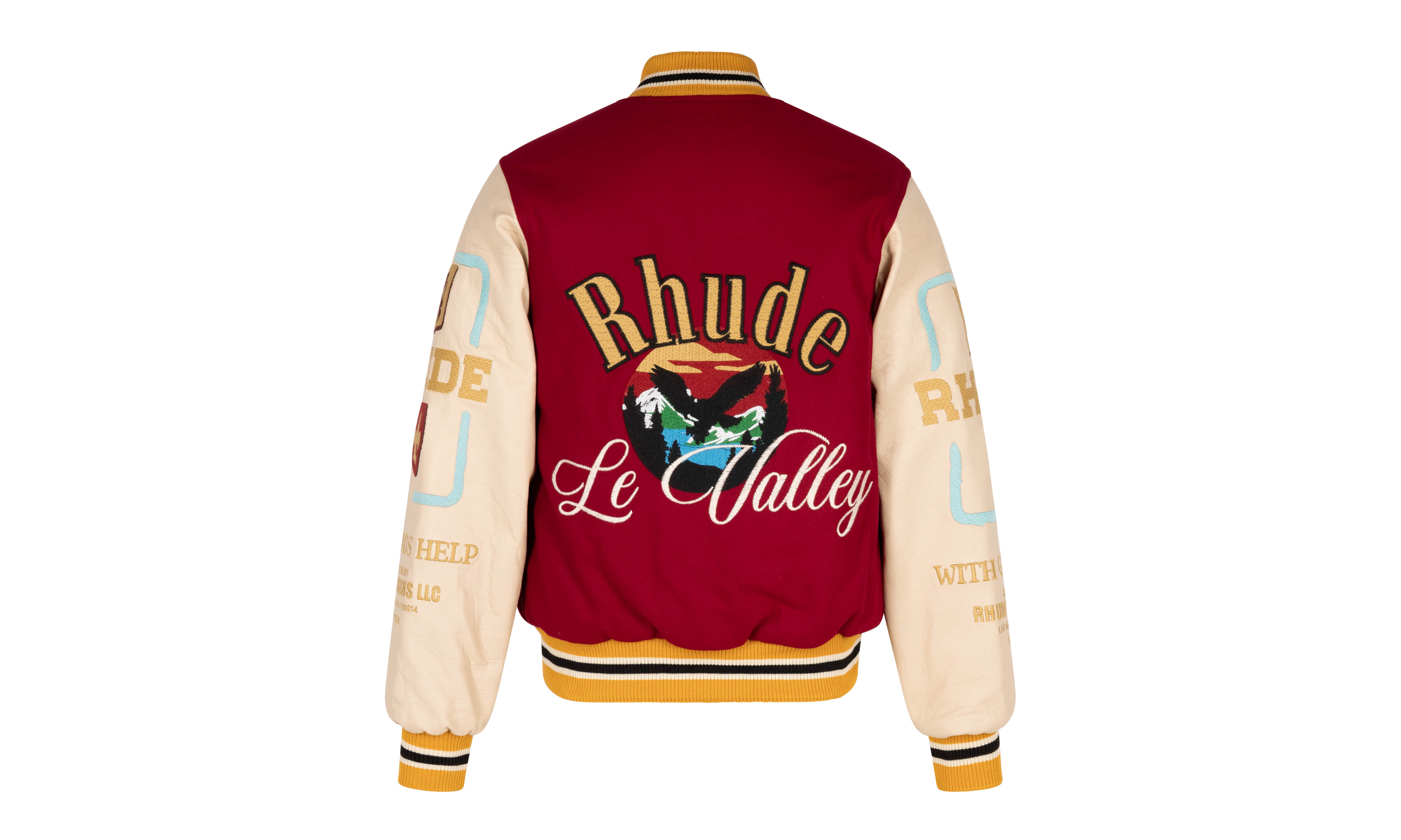 LE VALLEY VARSITY JACKET - 3