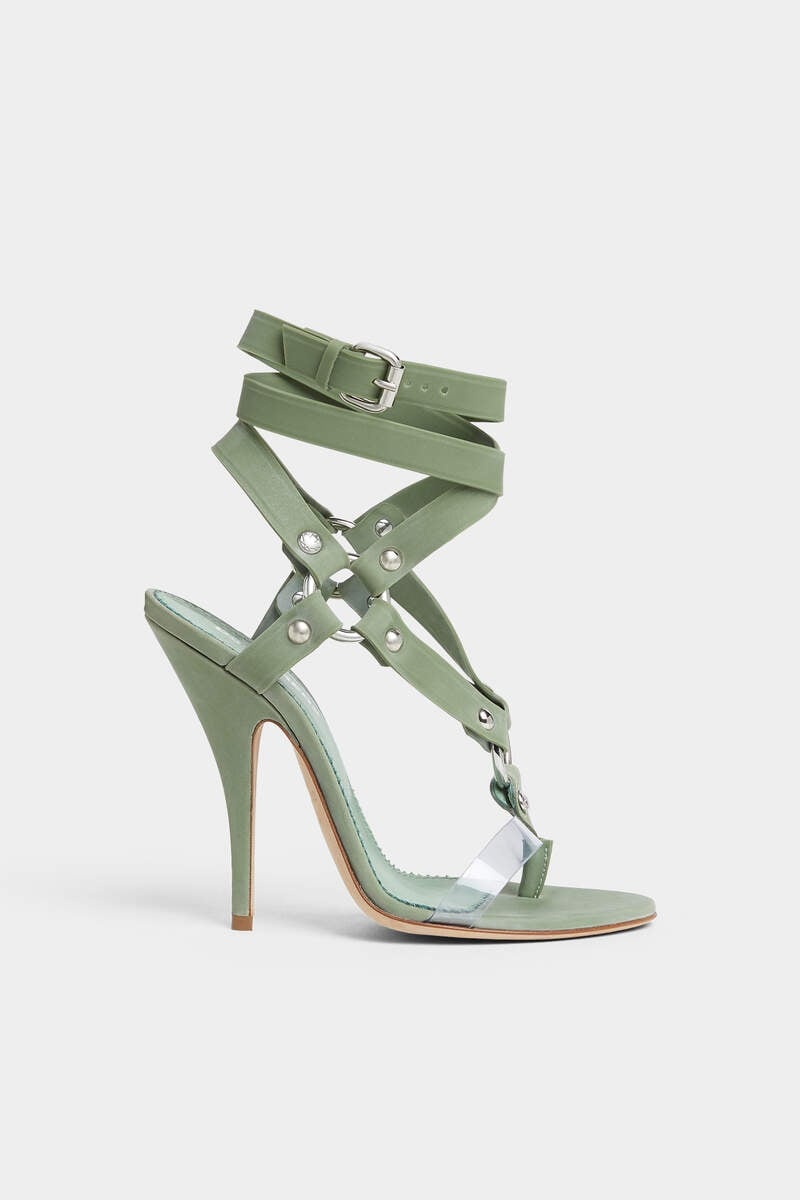 BONDAGE HEELED SANDALS - 1