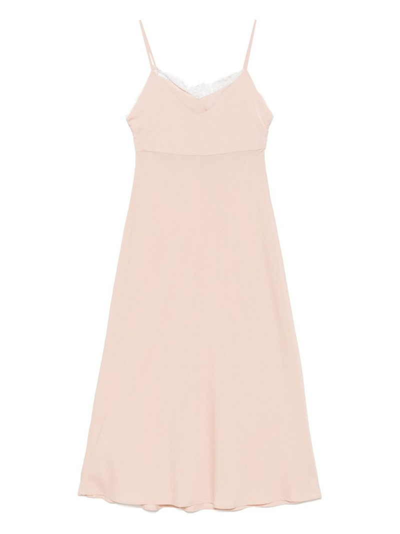 VIVETTA lace-trim midi dress outlook