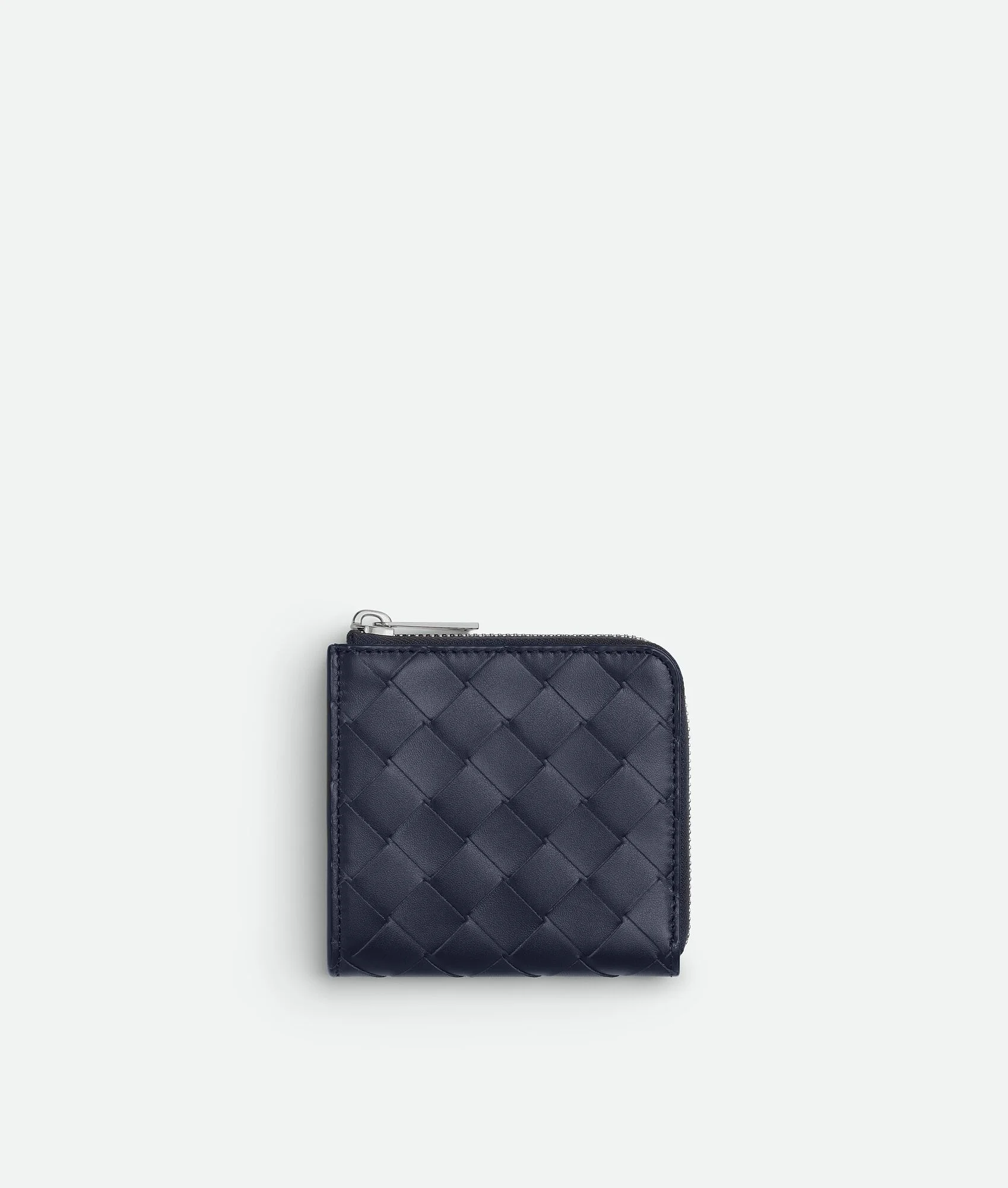 Intrecciato Square Zip Around Wallet - 1