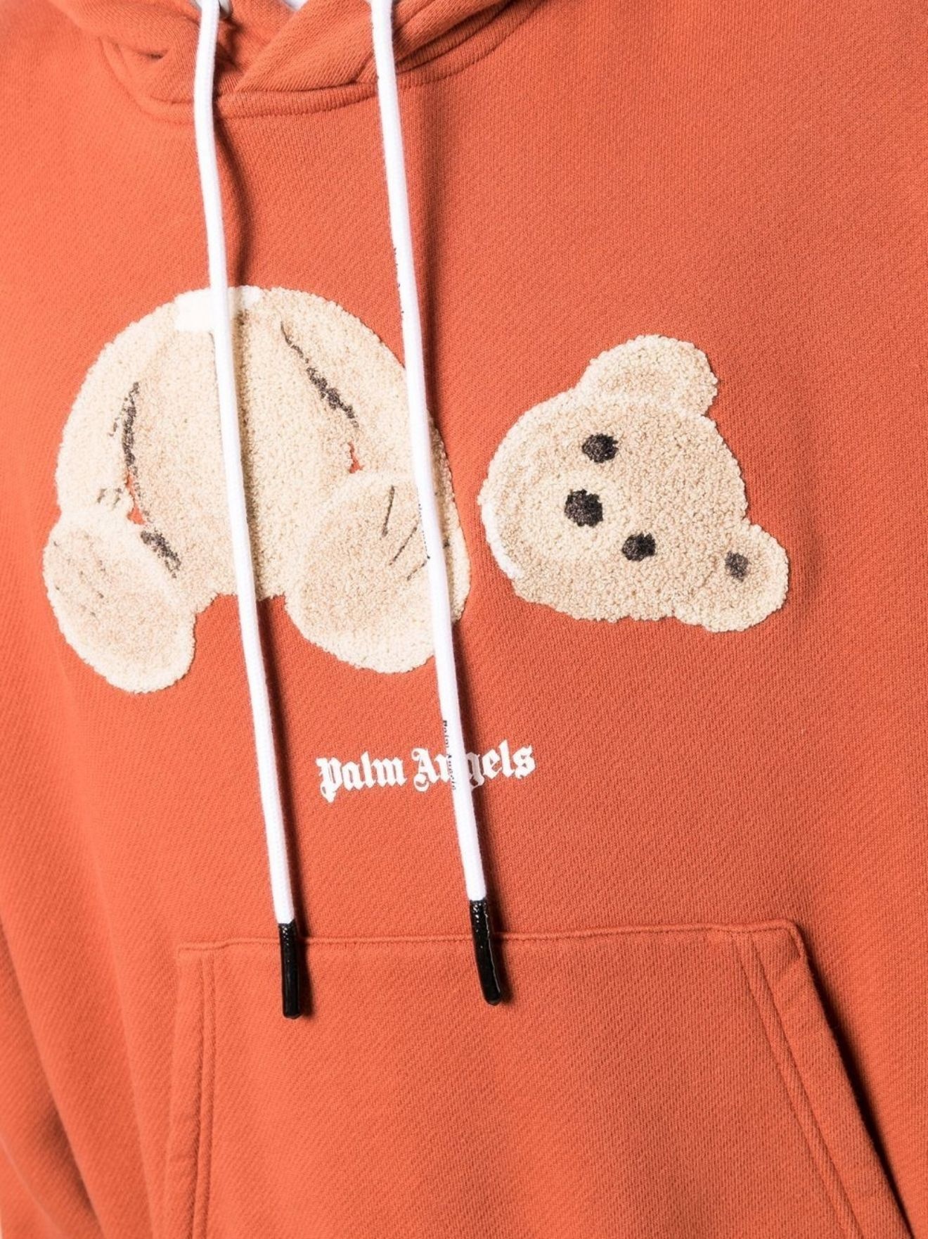 bear-motif hoodie - 5