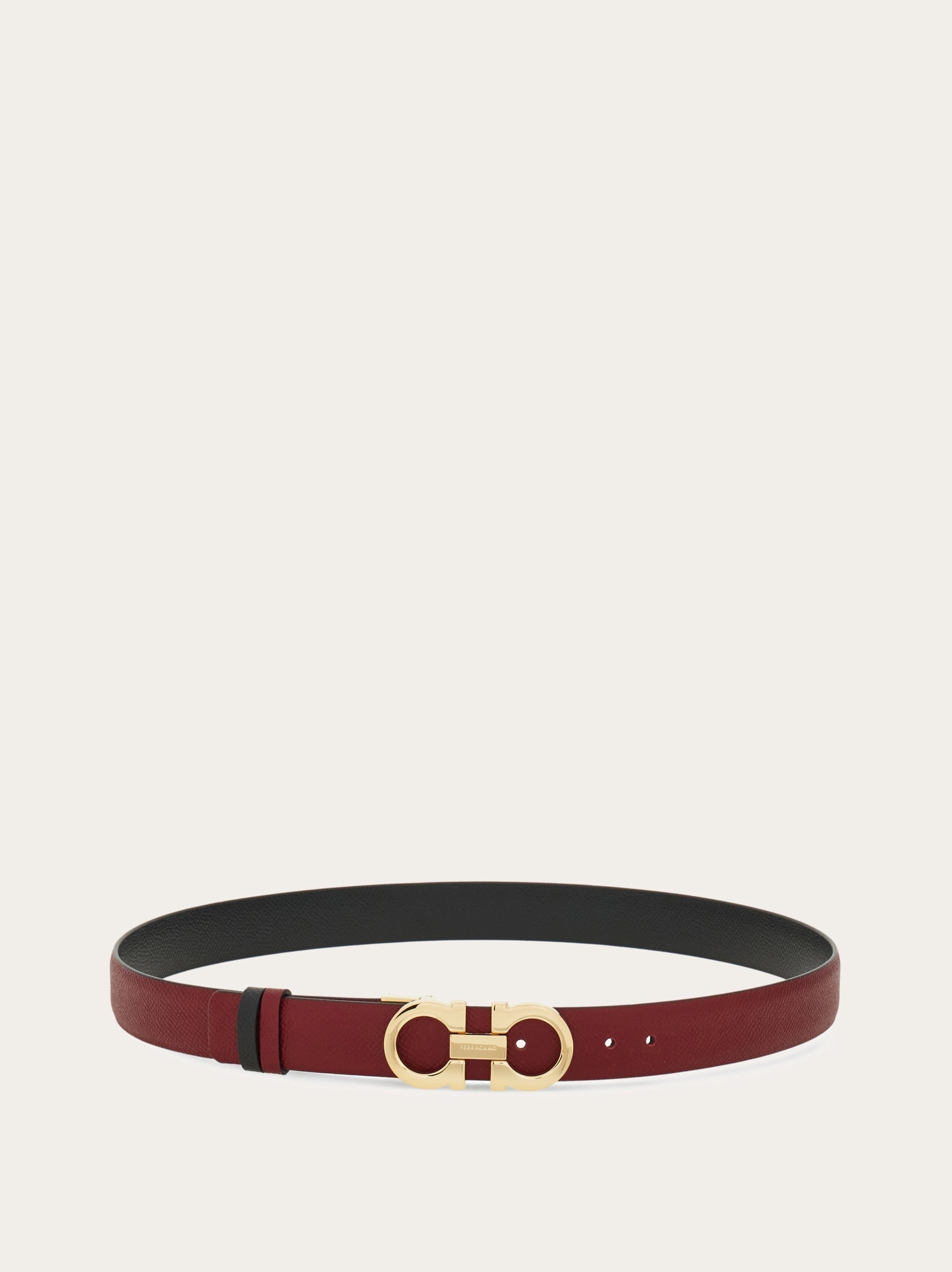 Adjustable and reversible Gancini belt - 3