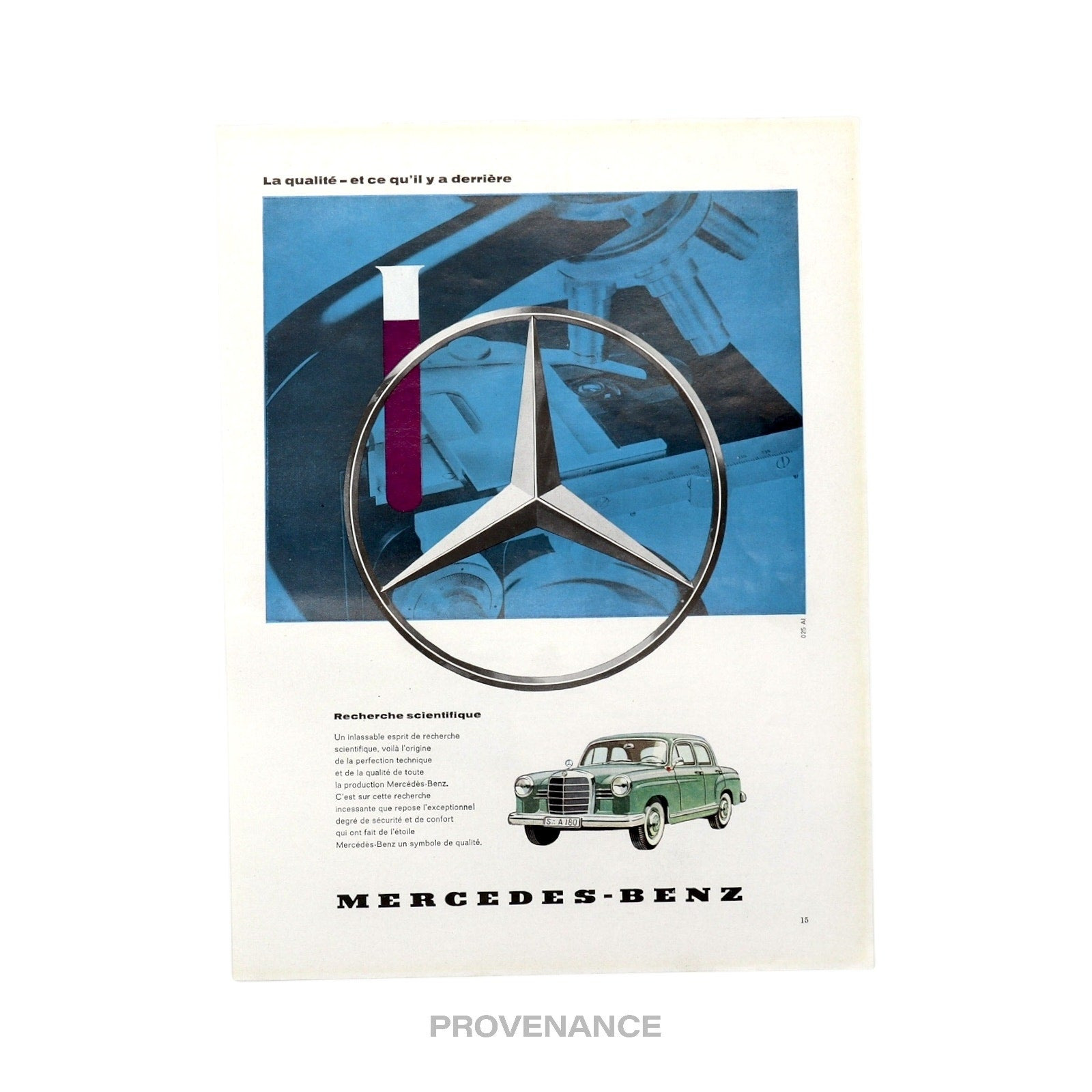 Mercedes-Benz - Mercedes-Benz Antique Vintage Newsprint Ad - Star Car - 3
