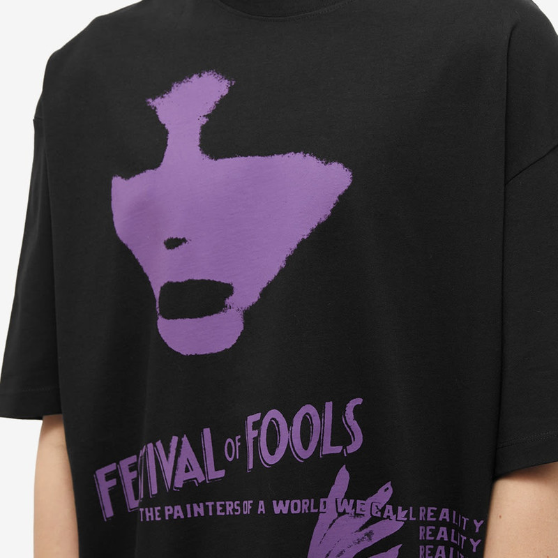 Raf Simons Oversized Festival Fools Tee 5