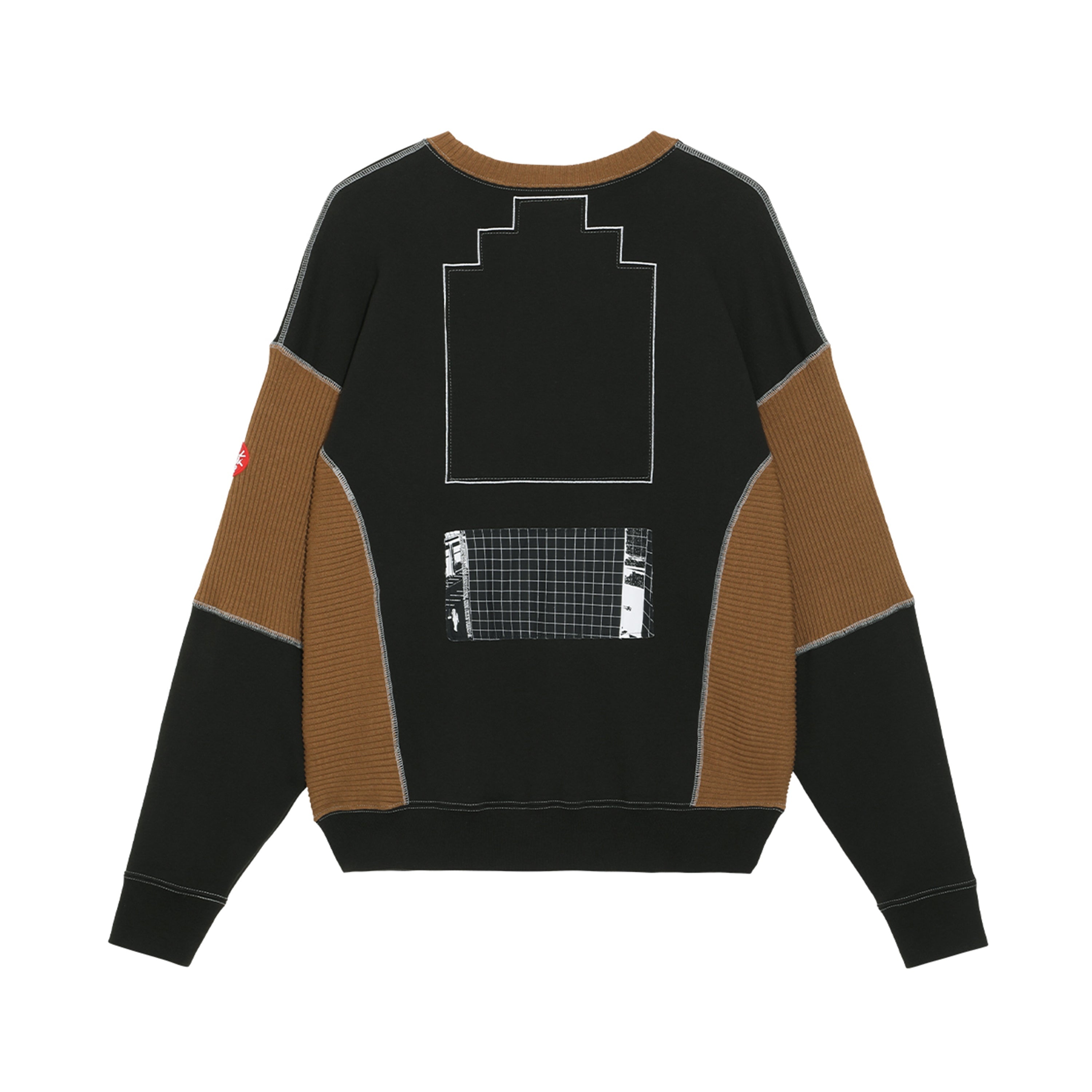 Wide Rib Cut Crew Neck - 2