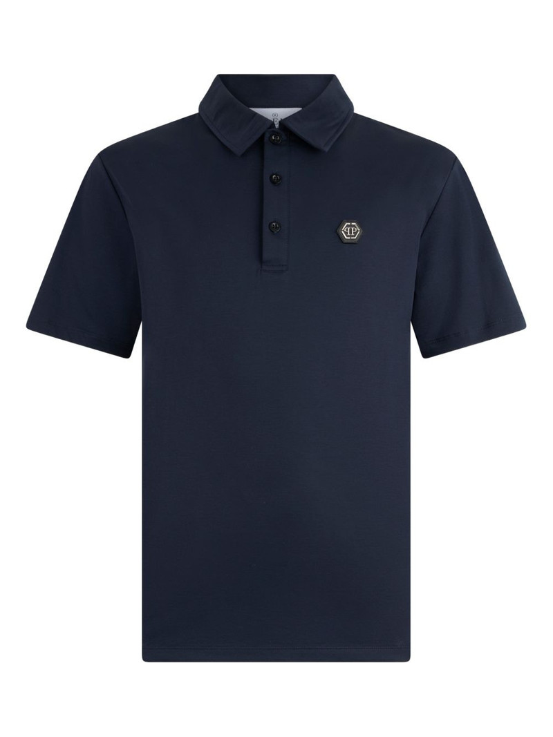 hexagon-logo polo shirt 1