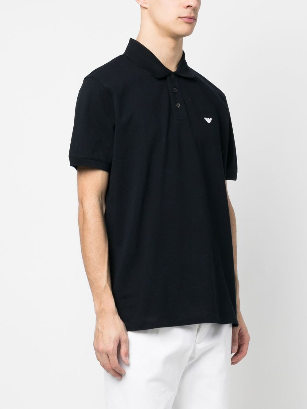 Logo cotton polo shirt - 2