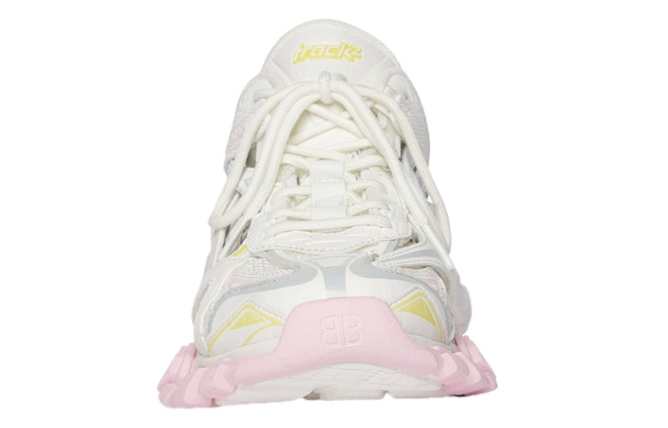 (WMNS) Balenciaga Track.2 Sneaker 'White Light Yellow' 568615W3AE27745 - 3
