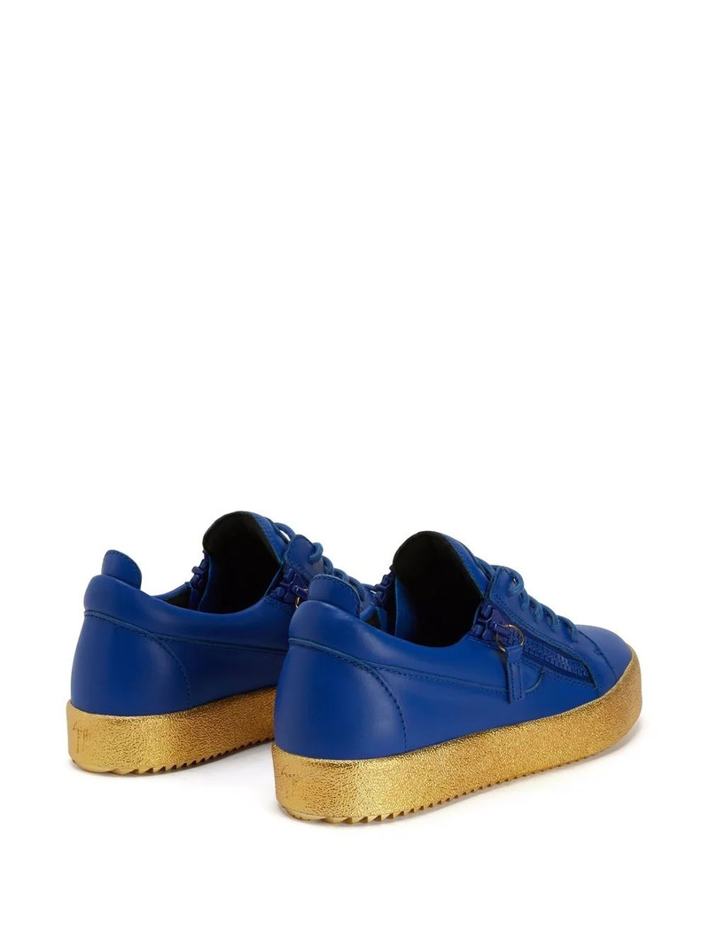 Frankie lace-up trainers 3